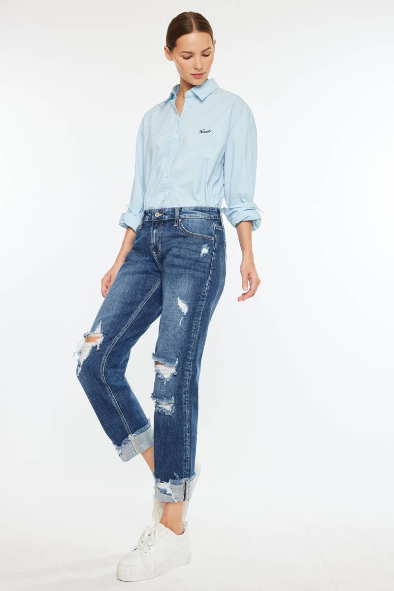 Boyfriend Fit Kan Can jeans