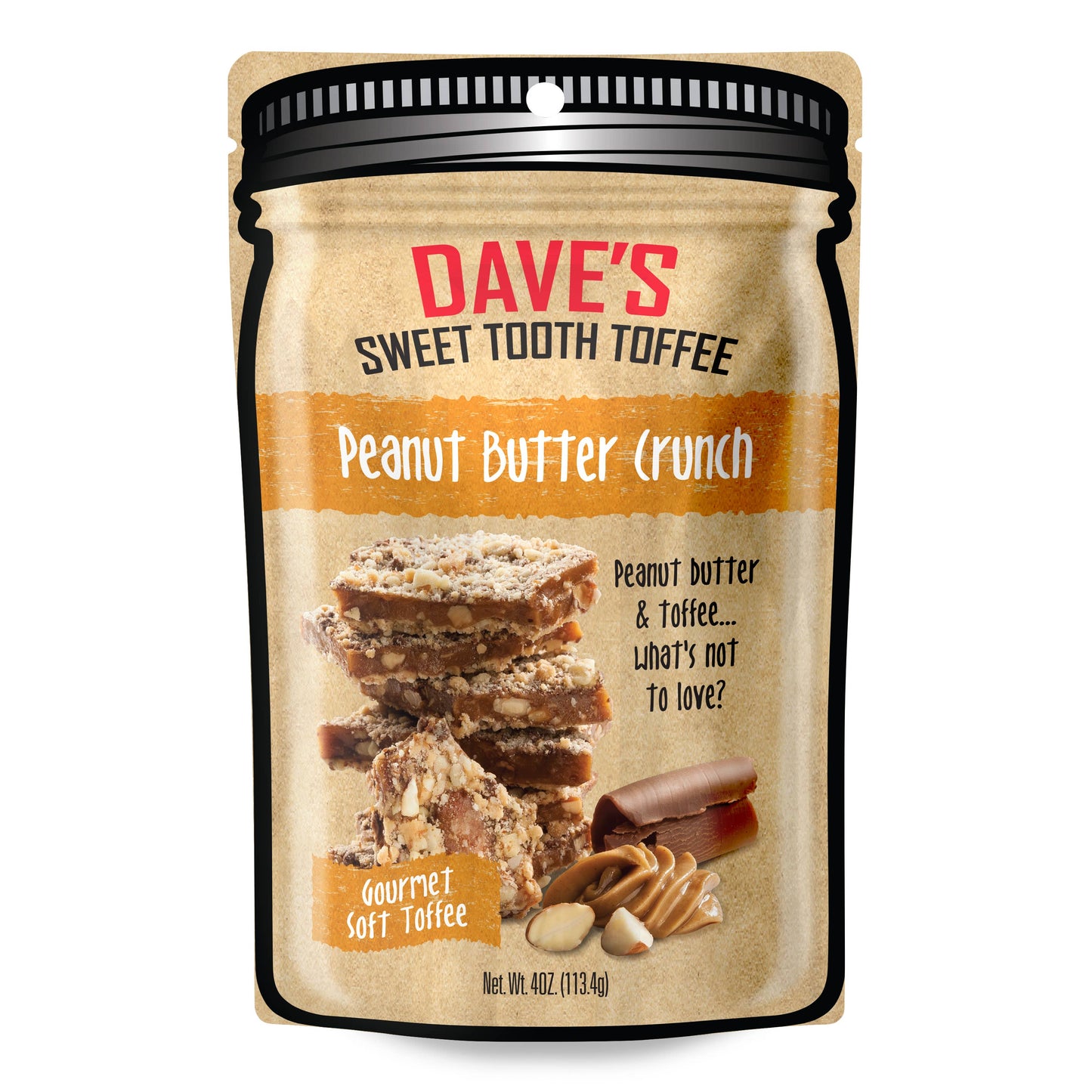 Peanut Butter Crunch Toffee Pouch