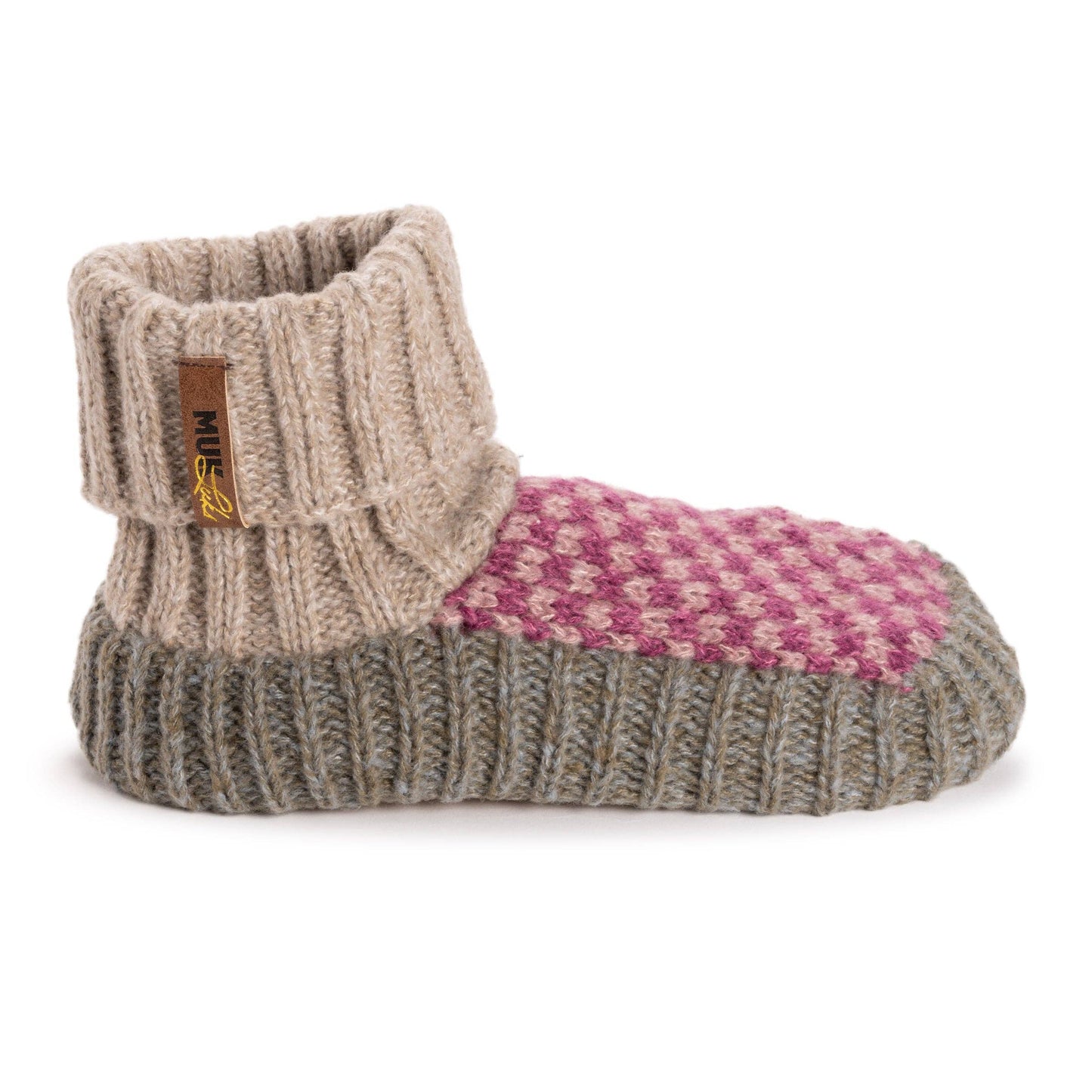 Muk Luks Women's Luxe Short Slipper Sock