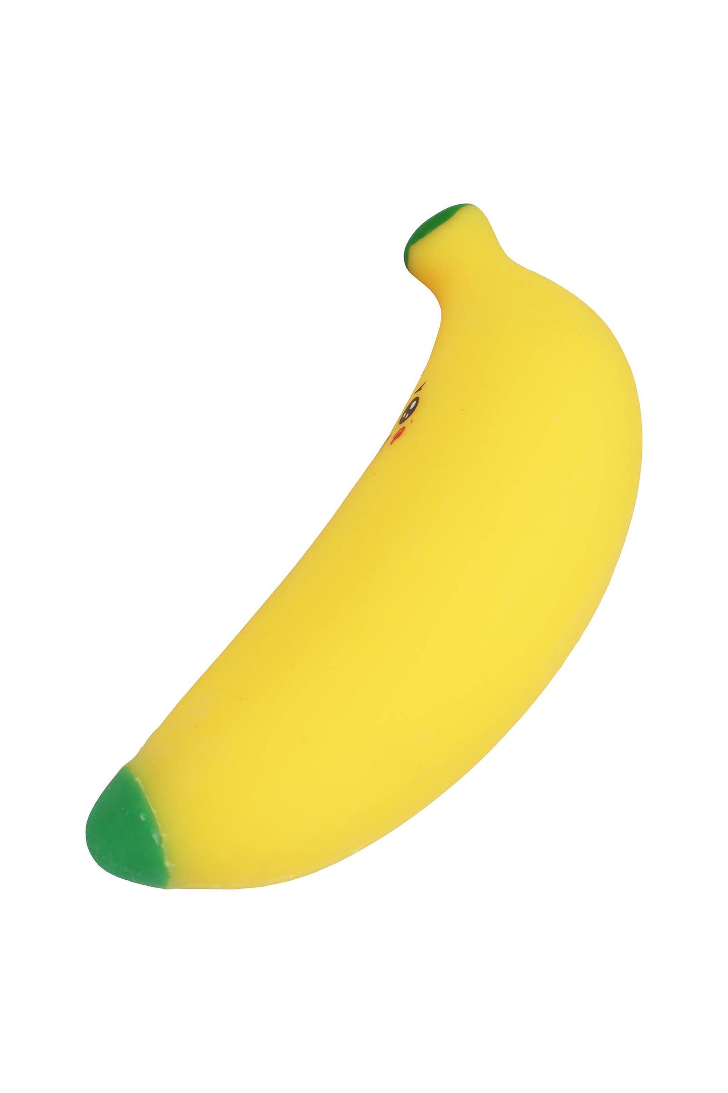 Cute Yellow Banana Fluffy Slime Filled TPR Squishy Toy: BANANA