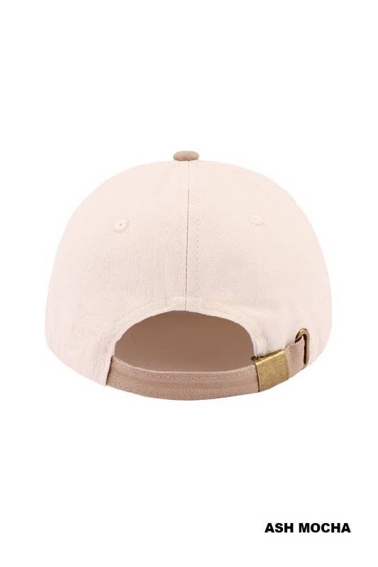 Yeehaw Two-tone Canvas Cotton Cap: LEOPARD