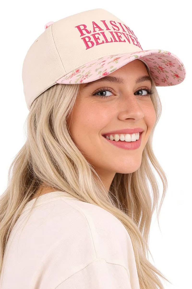 Raising Believers Two Tone Cotton Hat: CAMO