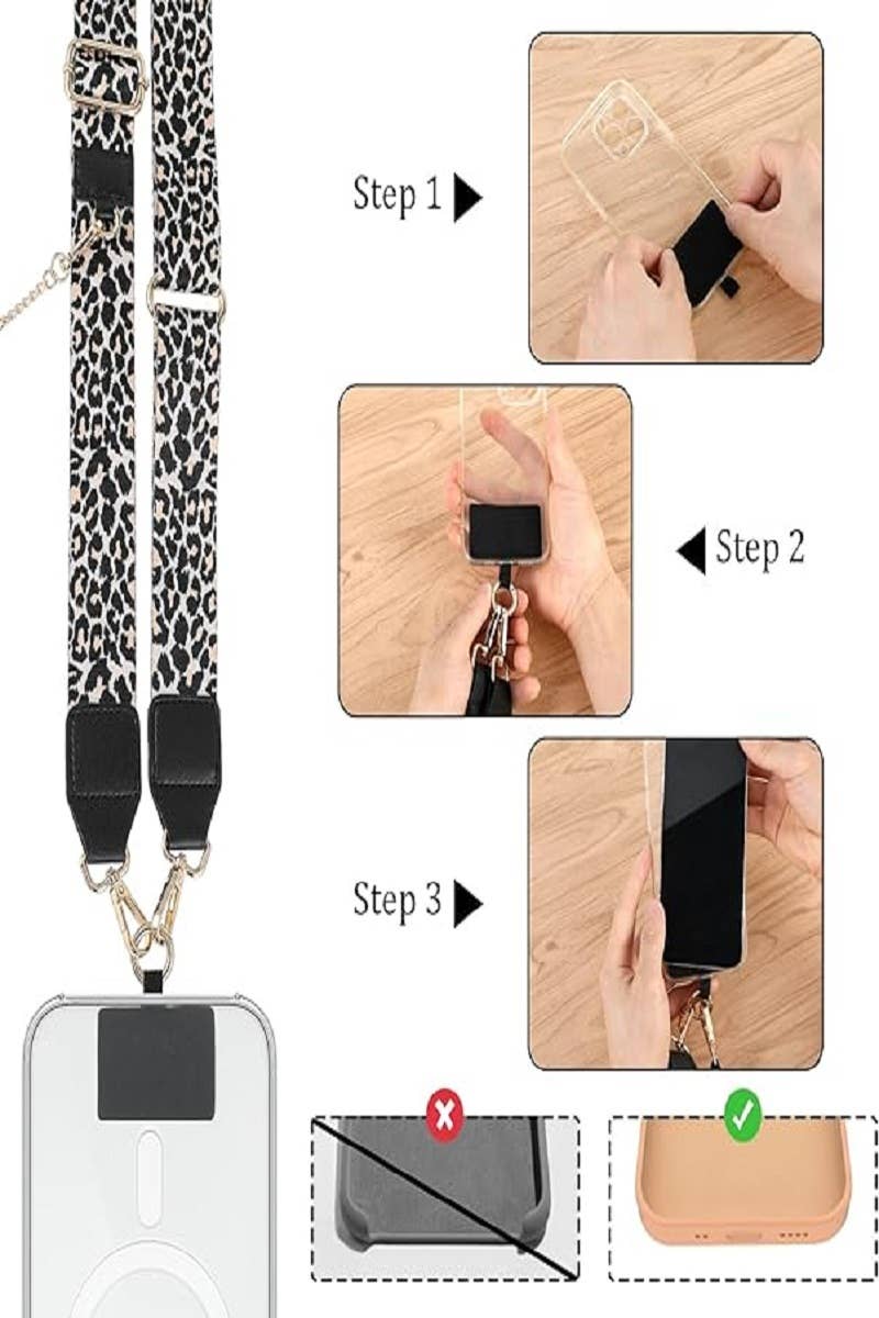 Clip And Go Crossbody Duo Phone Strap And Wallet