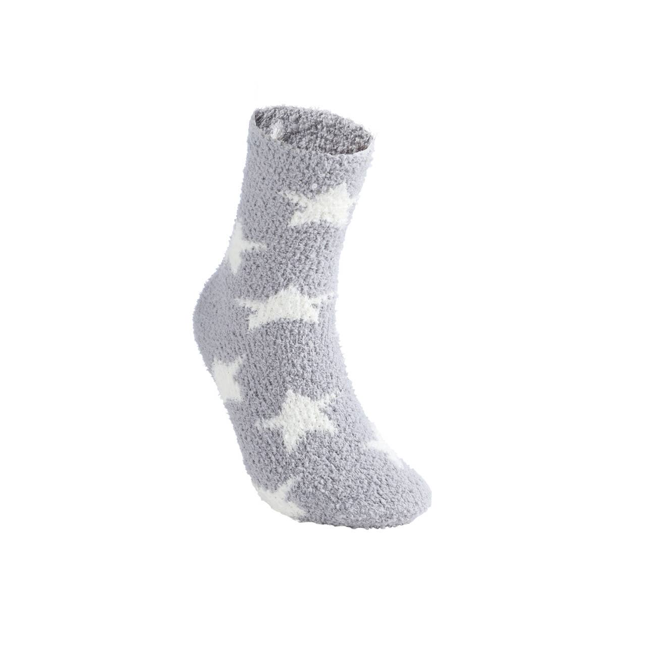 Ladies Fuzzy Socks- 3 pair Set