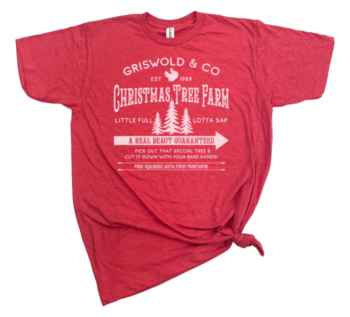 GRISWALD AND CO CHRISTMAS TREE FARM T-SHIRT