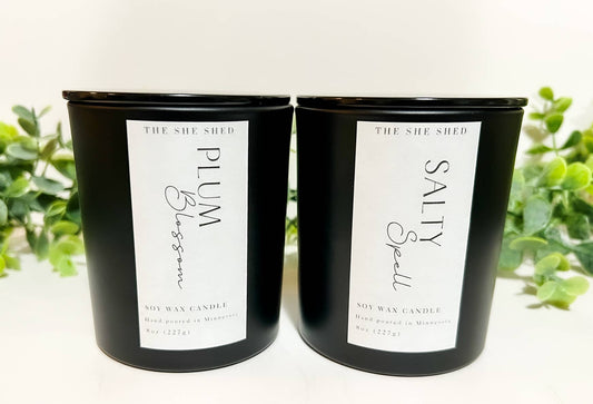 8 OZ  Soy Wax Candles