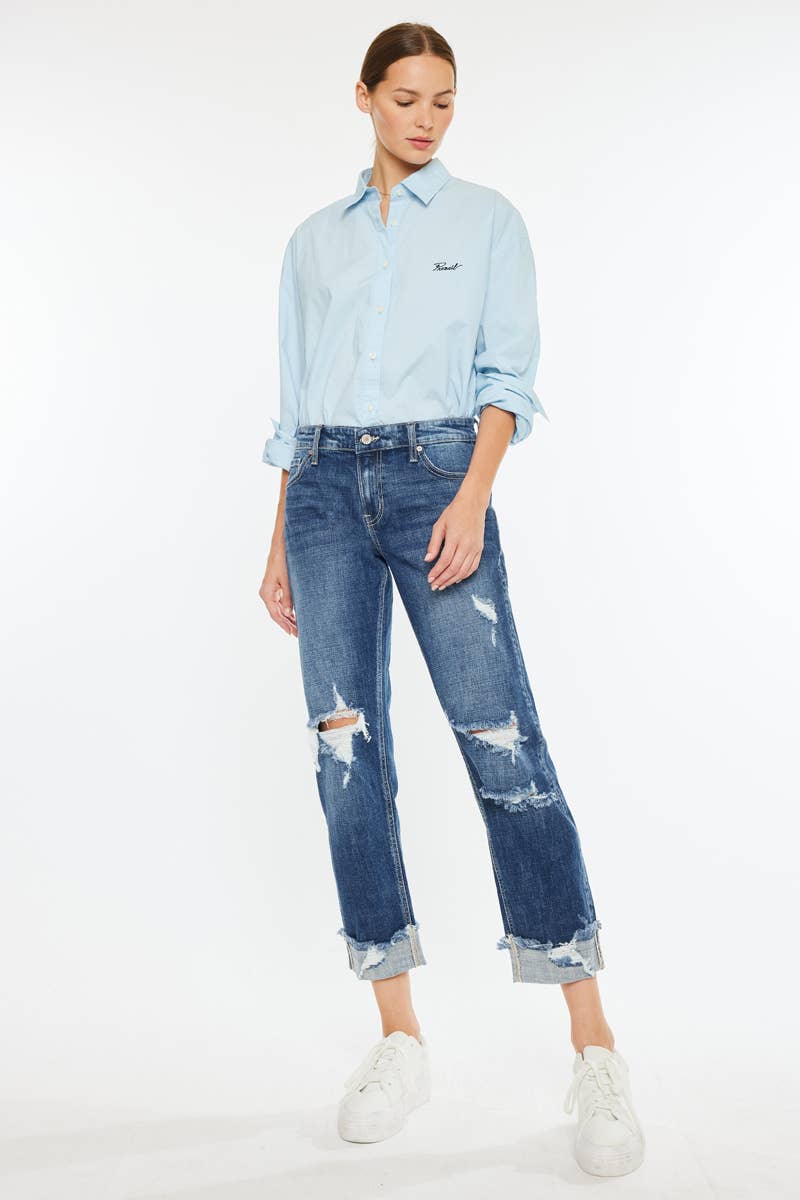 Boyfriend Fit Kan Can jeans