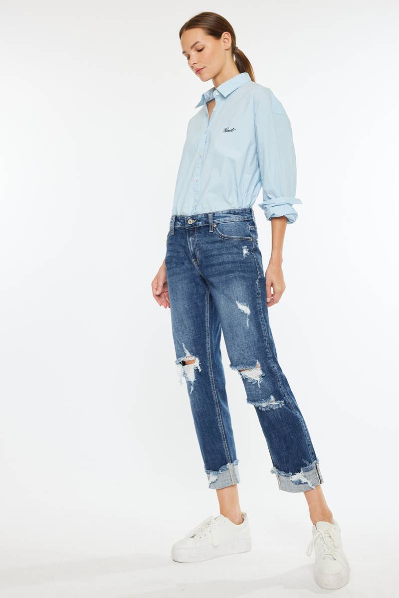 Boyfriend Fit Kan Can jeans