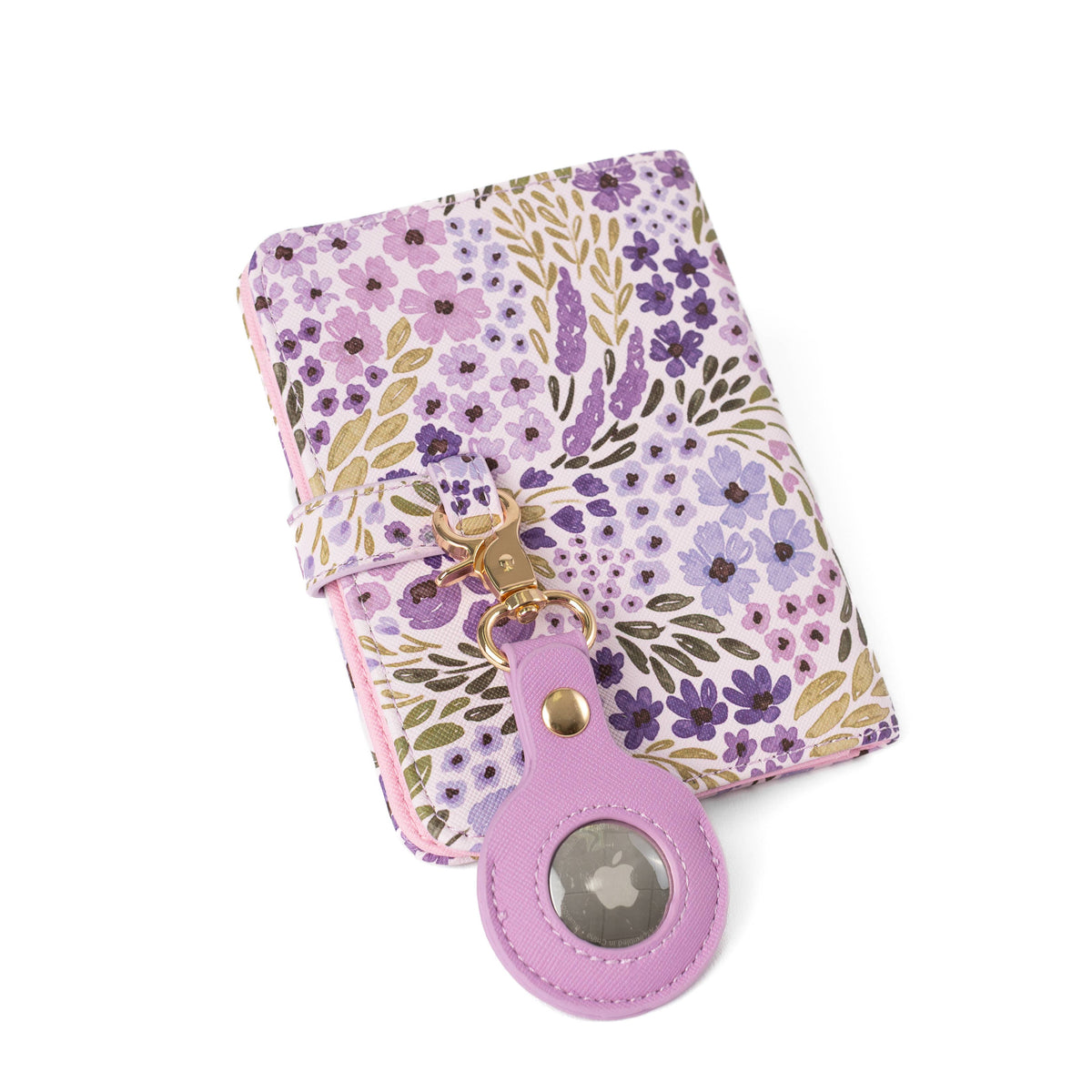 Solid AirTag Keychain: Lilac