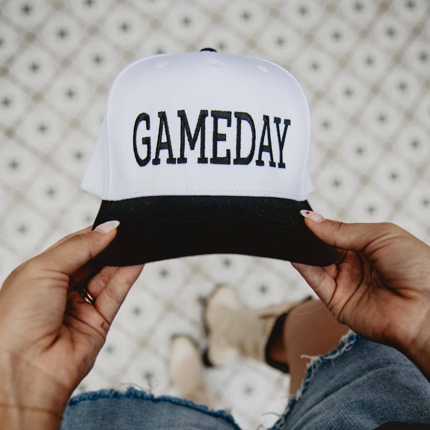 GAMEDAY Two-Toned Vintage Hat