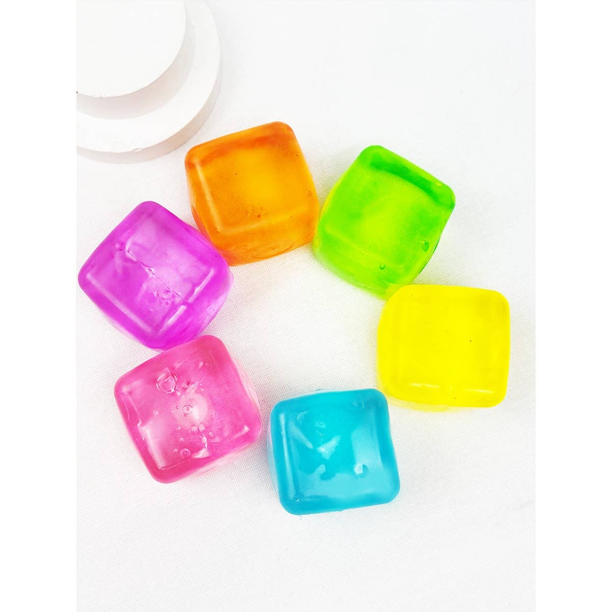 Maltose Ice Cube Squishy Toy