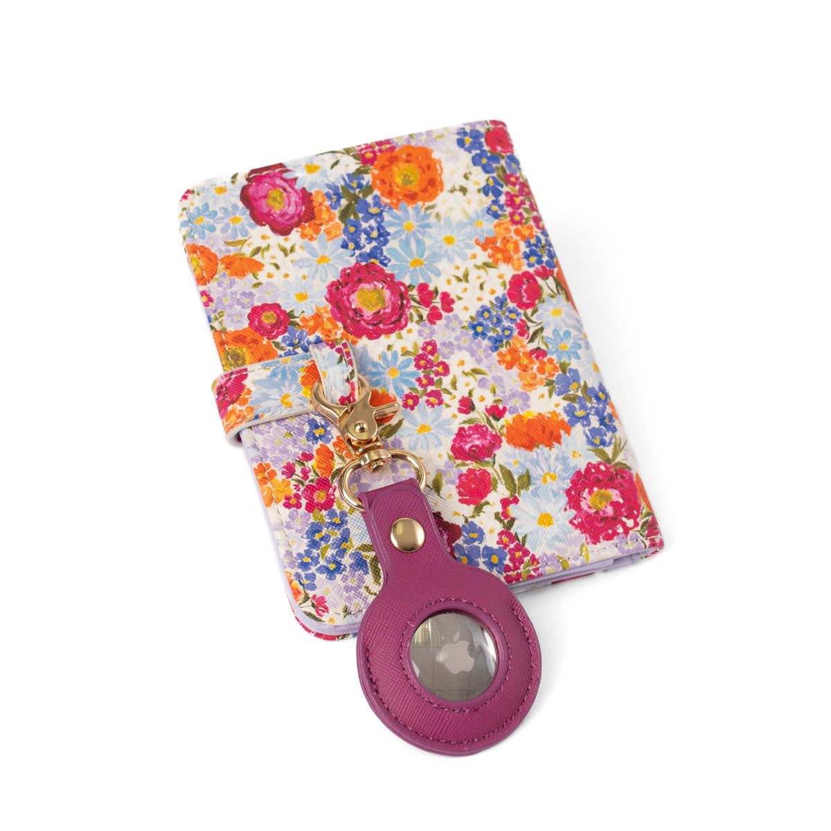 Solid AirTag Keychain: Lilac