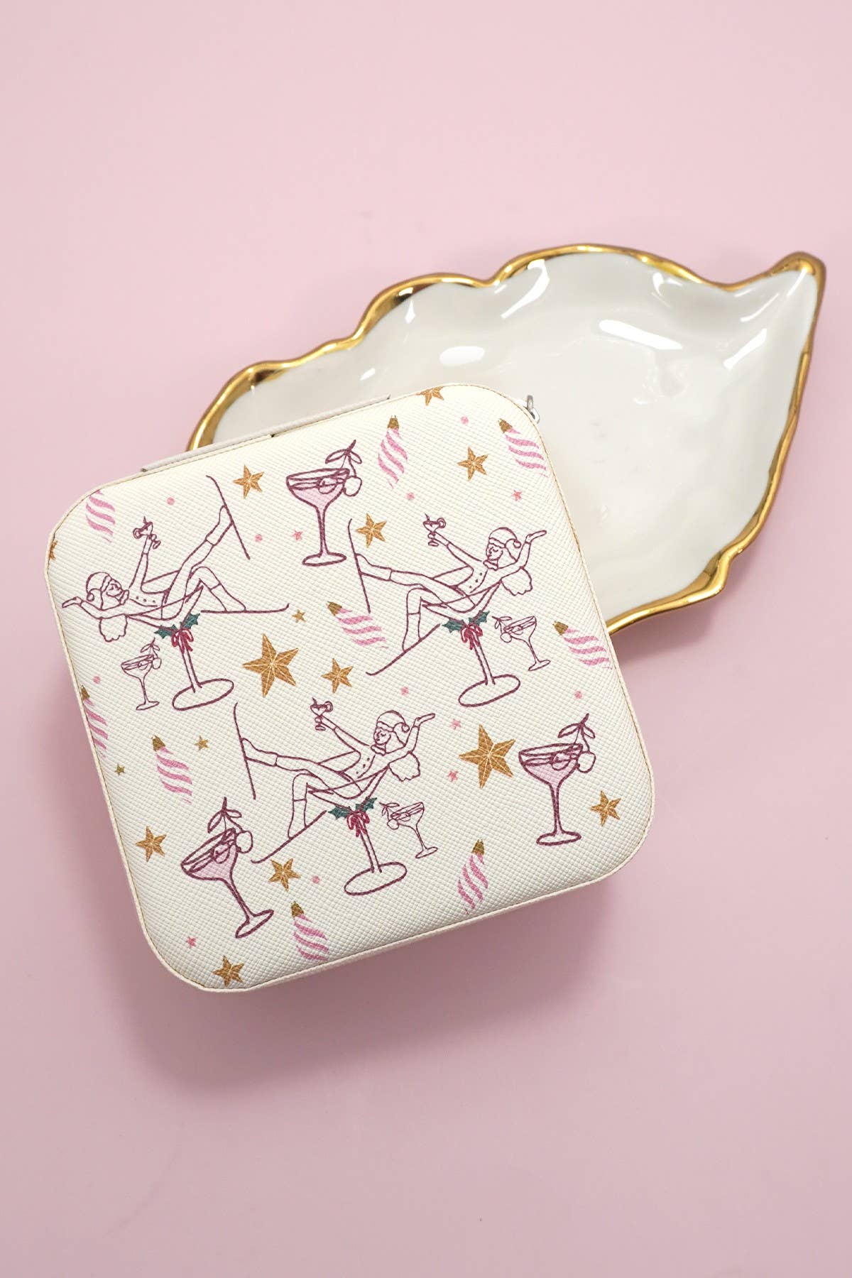 Jewelry organizer travel box
