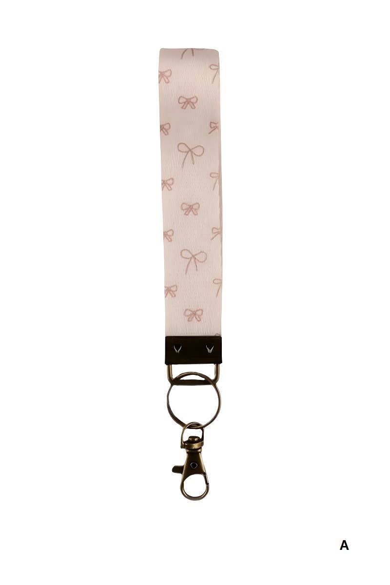 Trendy Design Wristlet Keychain Lanyard
