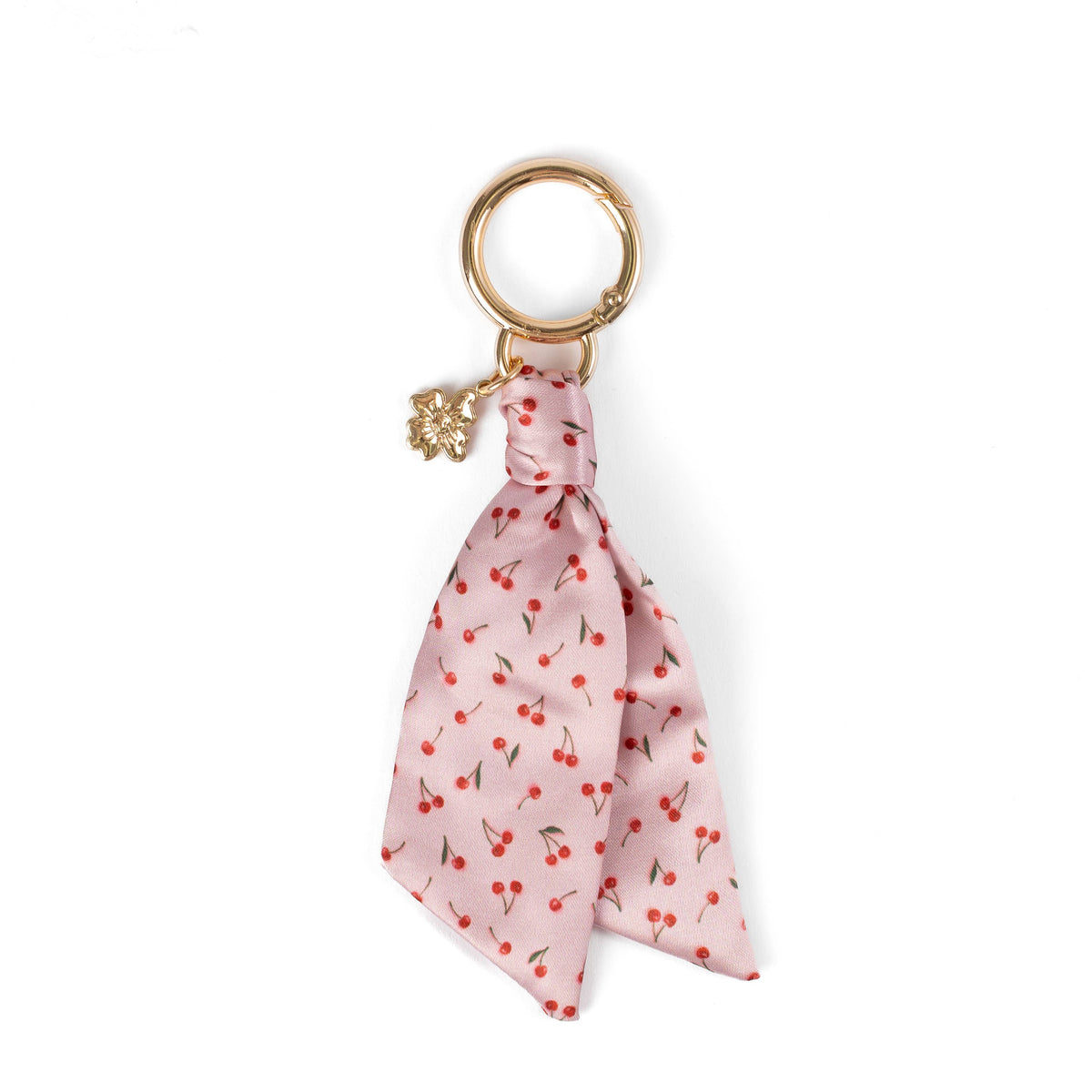 Floral Satin Keychain: Primrose Petals