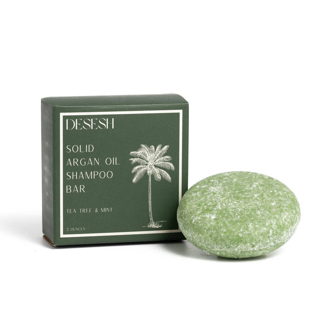 Solid Argan Oil Shampoo Bar (No Artificial Fragrances)