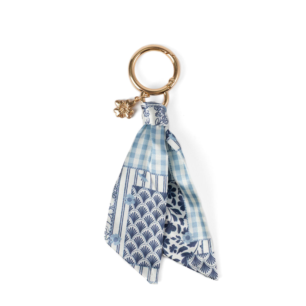 Floral Satin Keychain: Primrose Petals
