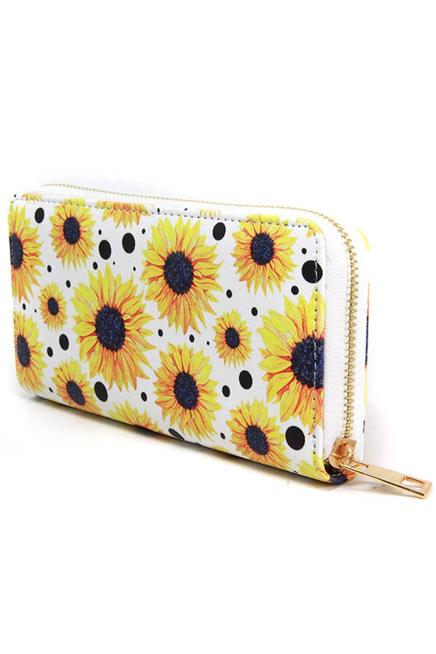 Hana - Sunflower Long Wallet-Loa327