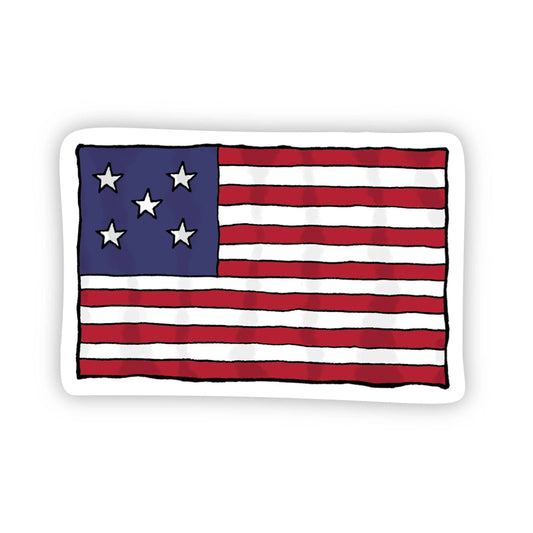 USA Flag Sticker