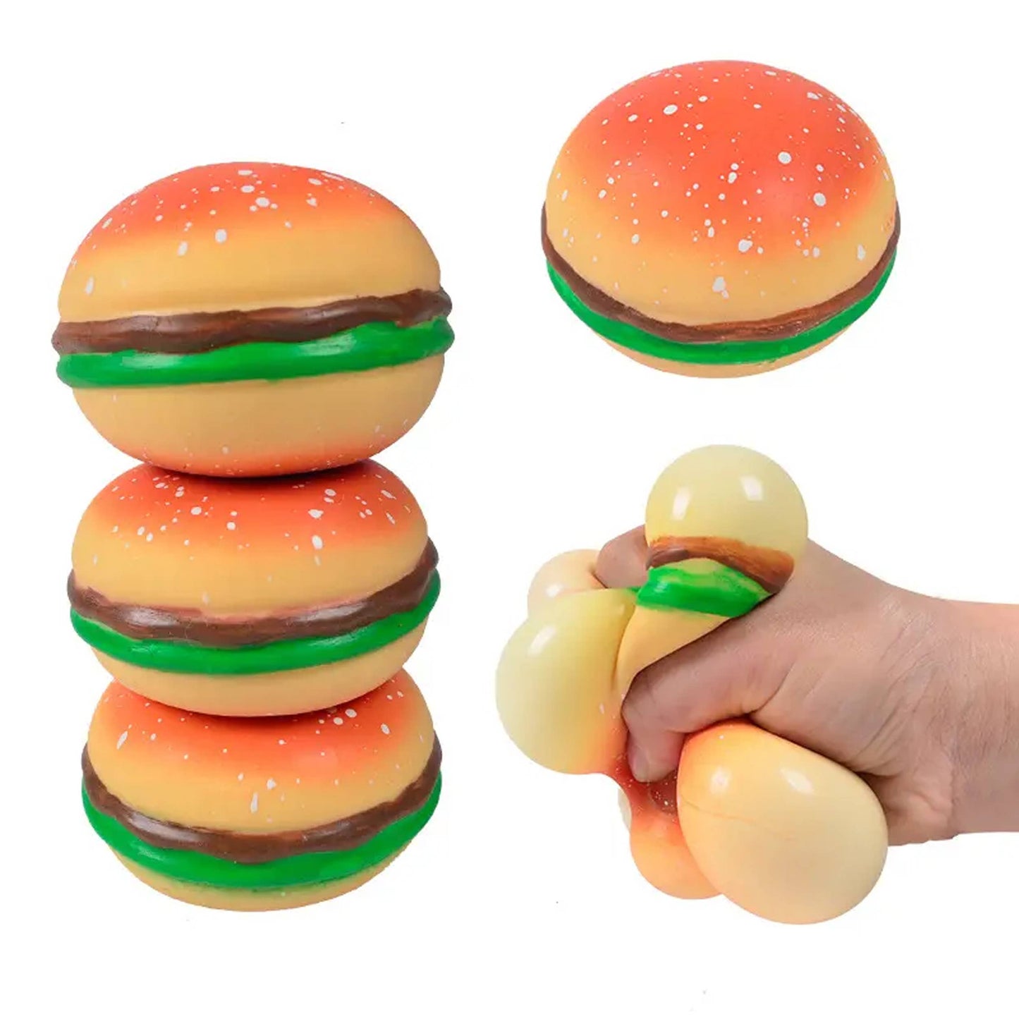 Hamburger Squeeze Soft Fidget Kids Toy