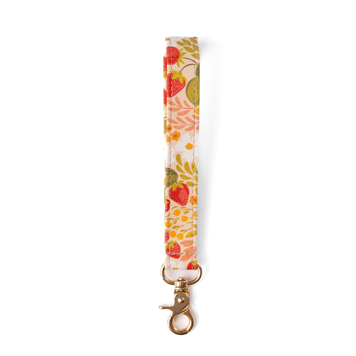 Floral Wristlet Keychain: Lilac Floral