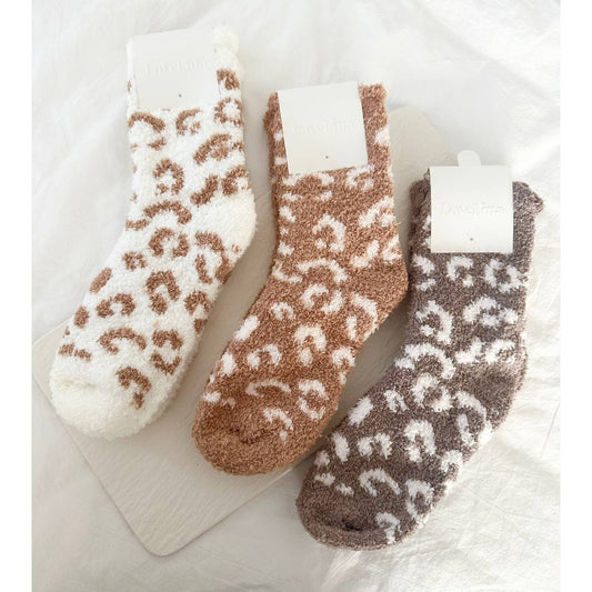 Assorted Leopard Print Socks for Women