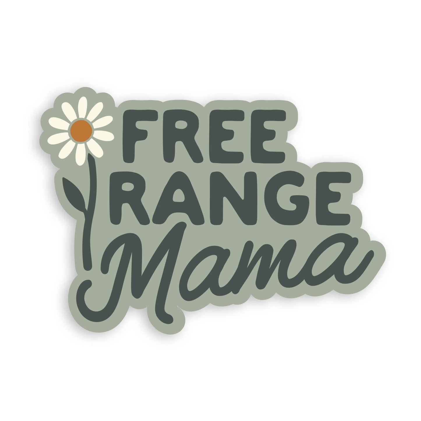 Free Range Mama Sticker