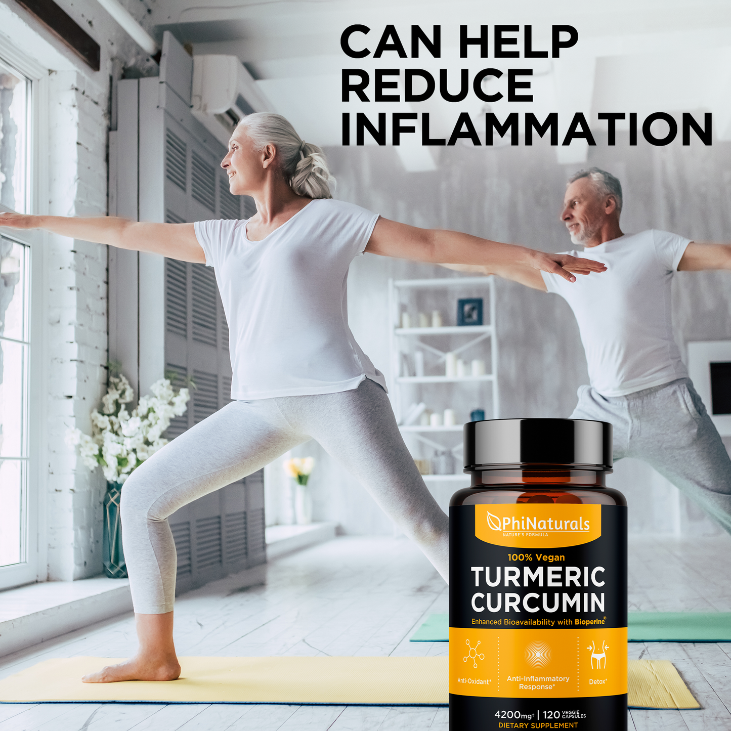 Turmeric Curcumin with Bioperine