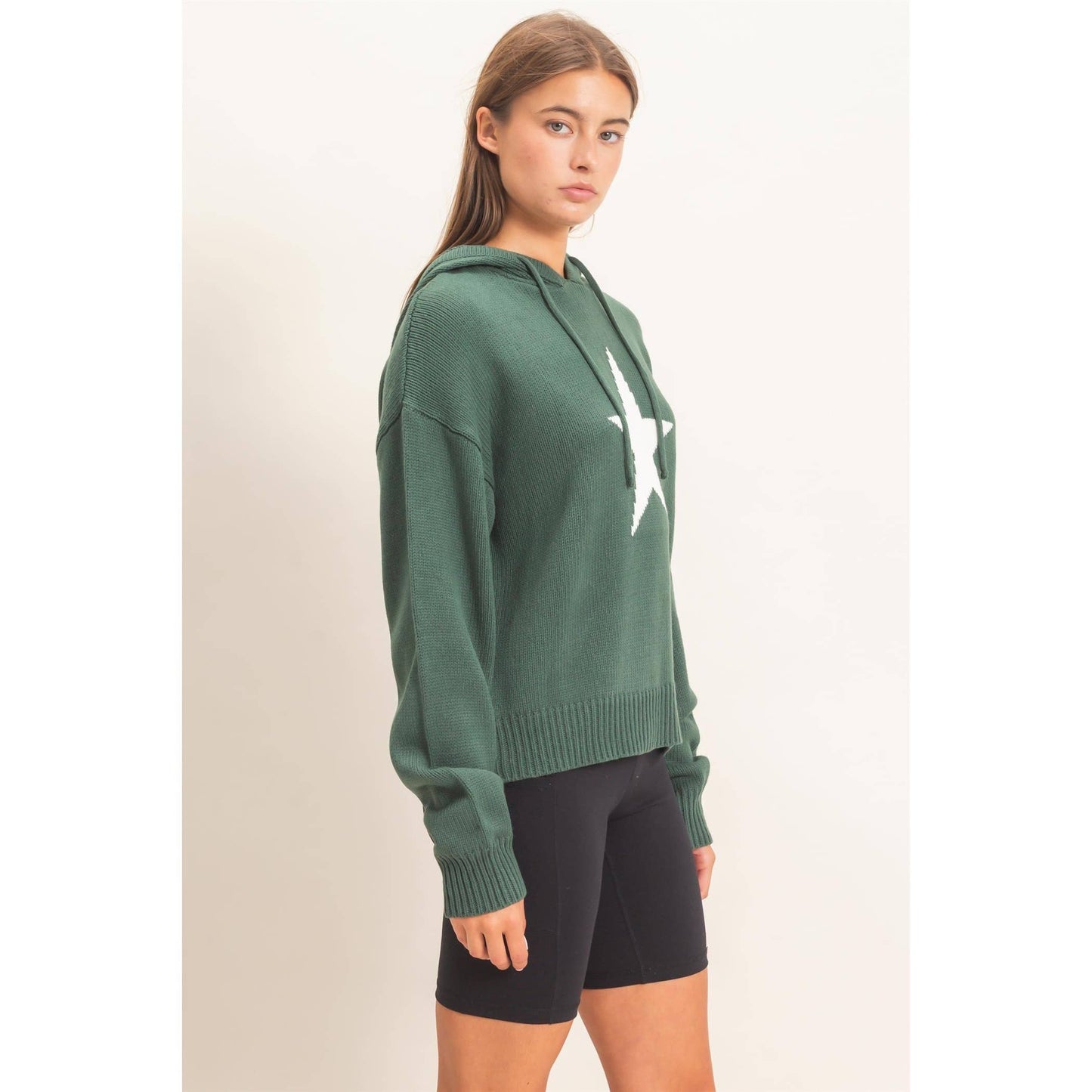 Star Hooded Sweater