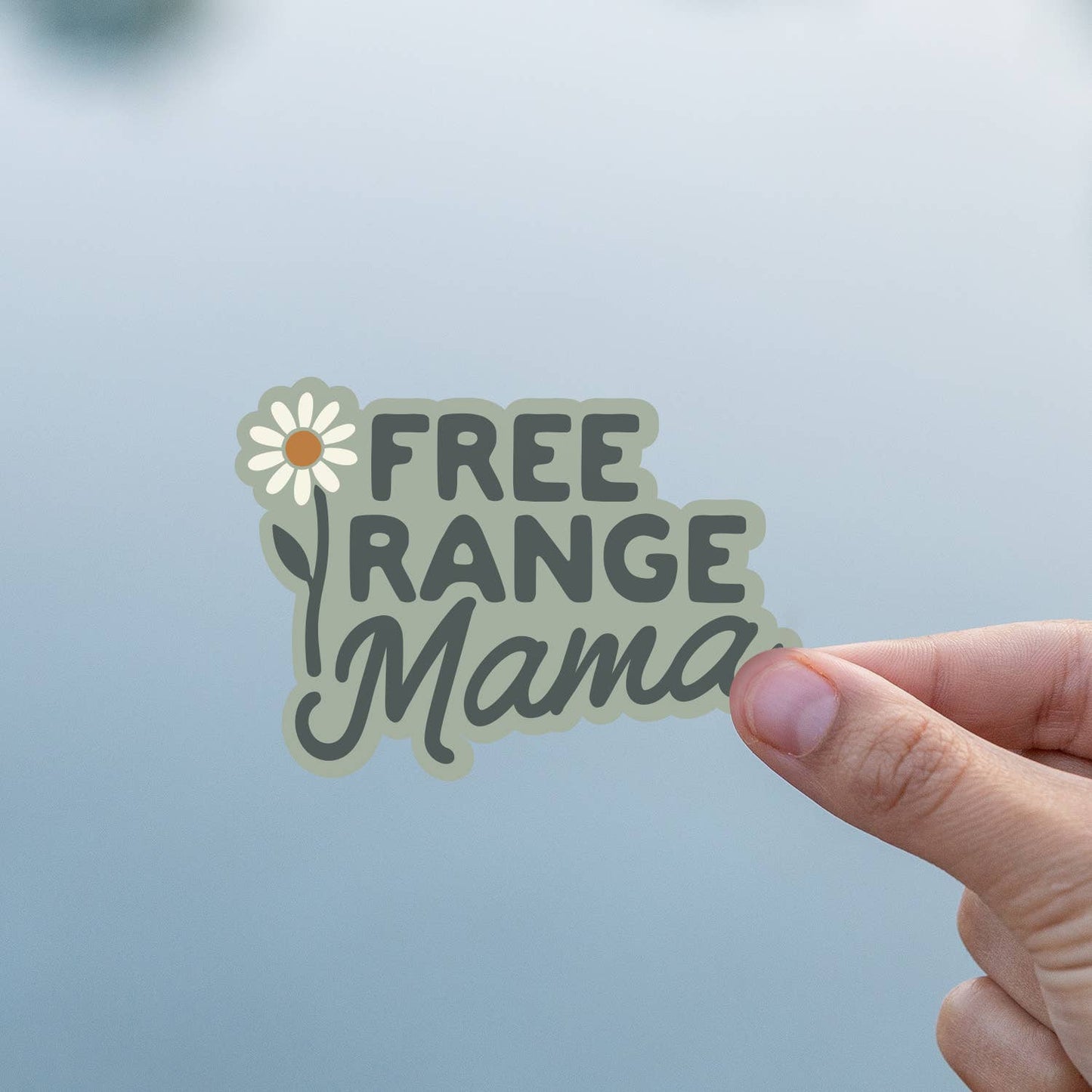Free Range Mama Sticker