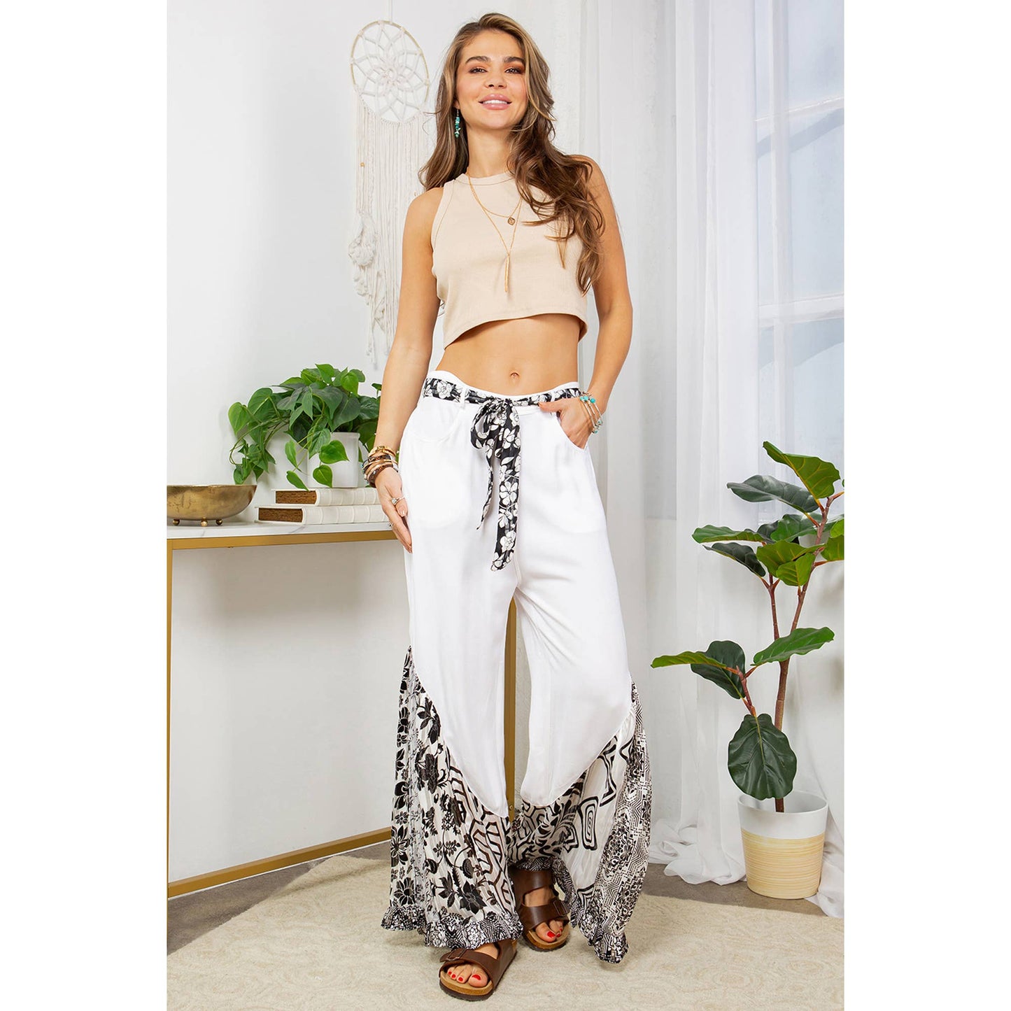 Bohemian Rhapsody: Embracing The 60s Flirty Patchwork Pants