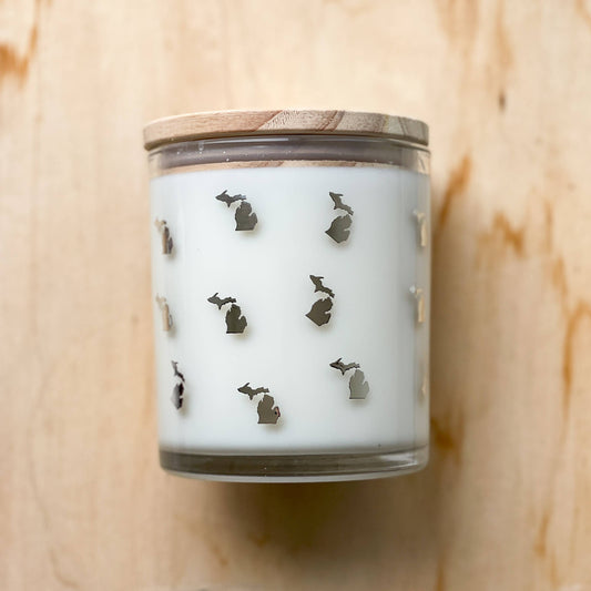 Simple Silver Candle- Winter & Christmas Collection 11 oz