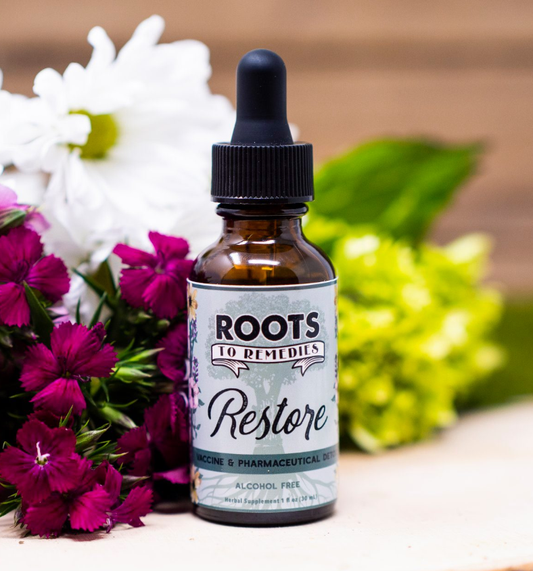 Restore Vaccine & Pharmaceutical Detox Herbal Extract 1oz