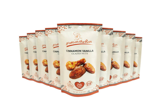 Cinnamon Vanilla Glazed Nuts