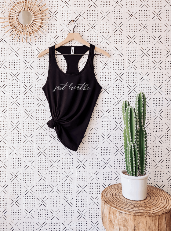 Just Breathe Tank Top