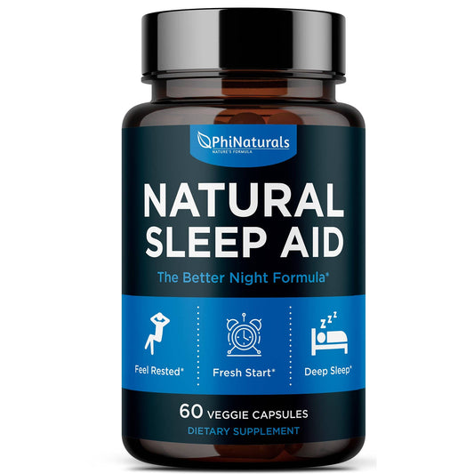Natural Sleep Aid Herbal Supplement