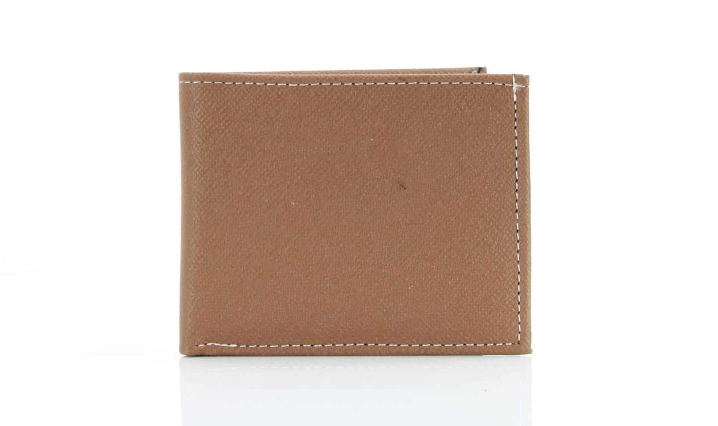 Leather Impressions - Textured Vegan Leather Bi Fold Wallet
