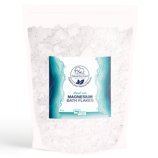 Natural Elephant - Dead Sea Magnesium Flakes: 8 oz | 227g