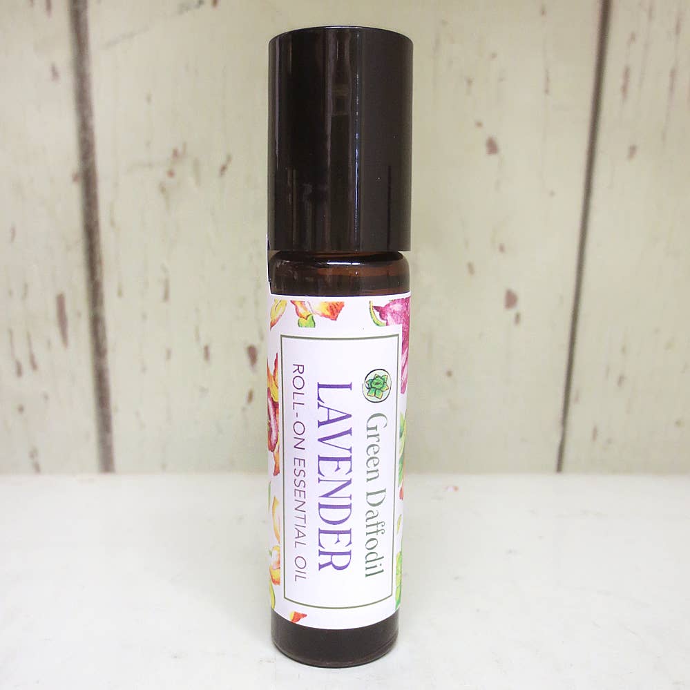 Lavender Roll-On Essential Oil Bottle Aromatherapy