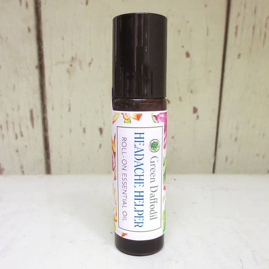 Headache Helper Roll-On Essential Oil Bottle Aromatherapy