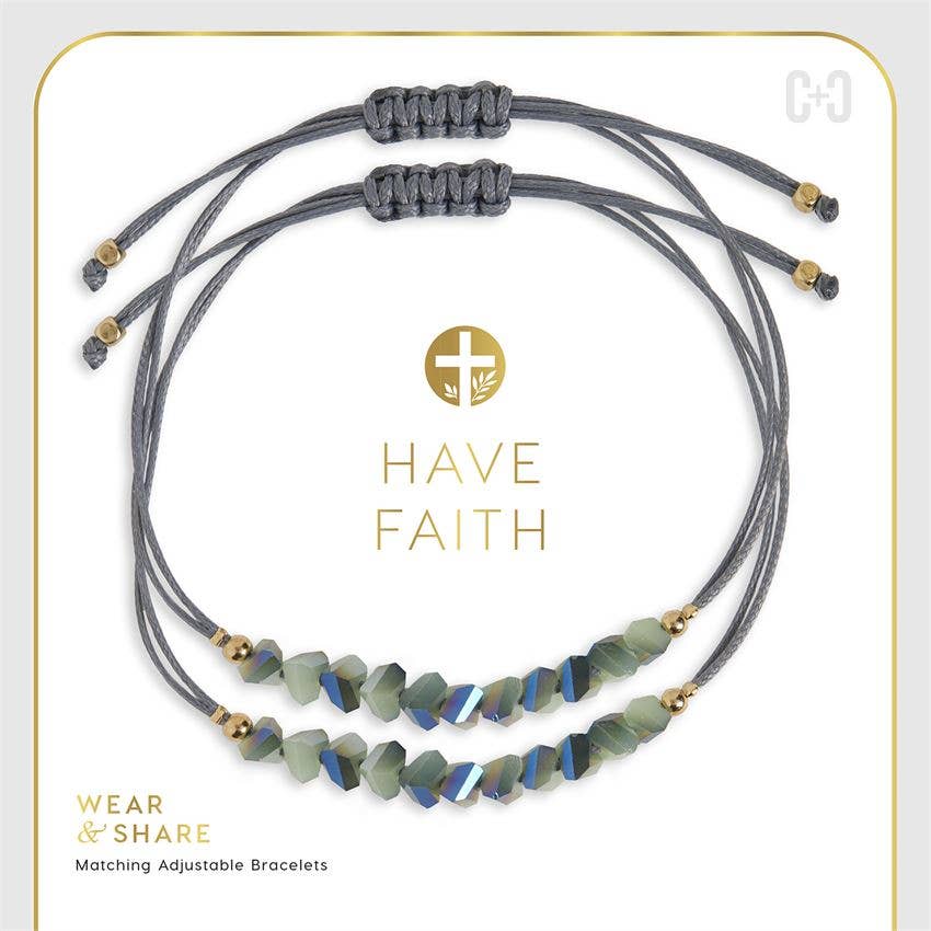 COCO + CARMEN - Wear + Share Faith Bracelet Set