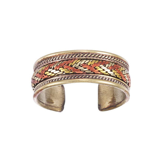 1/4" Copper/Brass Cuff Ring