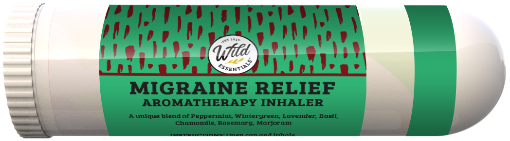 Migraine Relief Aromatherapy Inhalers w/ essential oils