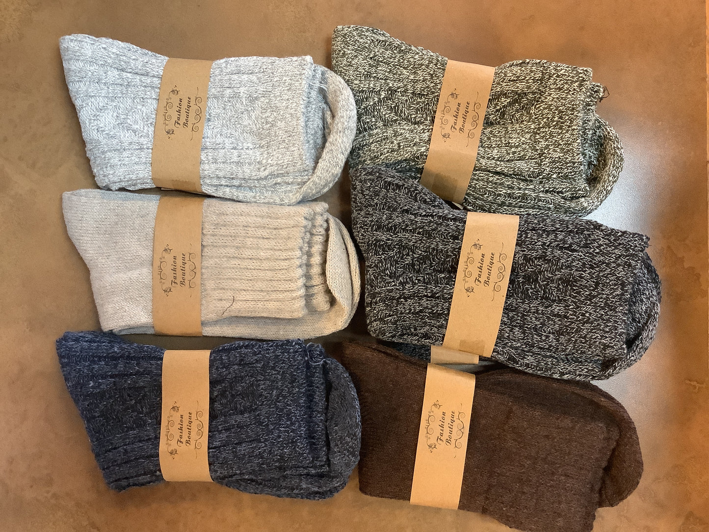 Women's Fashion Boutique Wool Socks